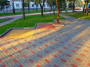 Тротуарная плитка и ее преимущества 